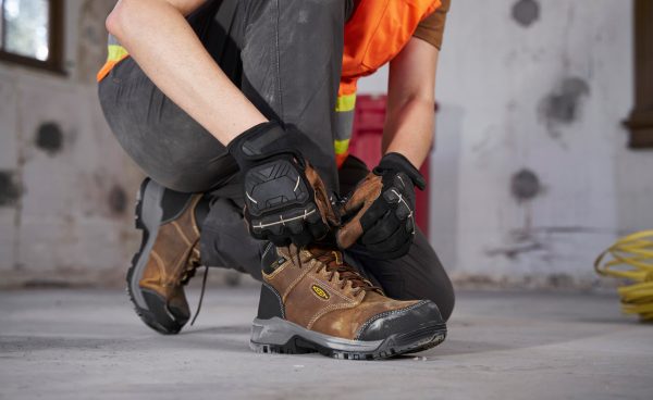 Women's Evanston 6 ESD Boot (Carbon Toe) | Bison/Black