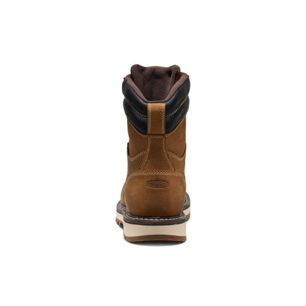 Men's Cincinnati 8 Waterproof 90° Heel Boot (Carbon Toe)  |  Belgian/Sandshell