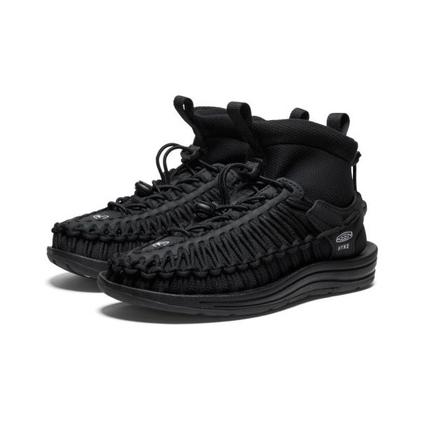Women's UNEEK High Top x HYKE | HYKE Black