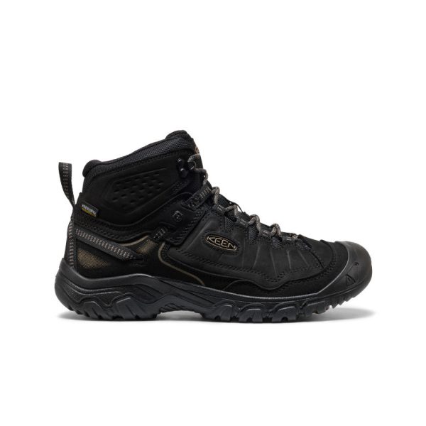Men's Targhee IV Wide Waterproof Hiking Boot | Triple Black
