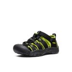 Big Kids' Newport H2 | Black/Lime Green