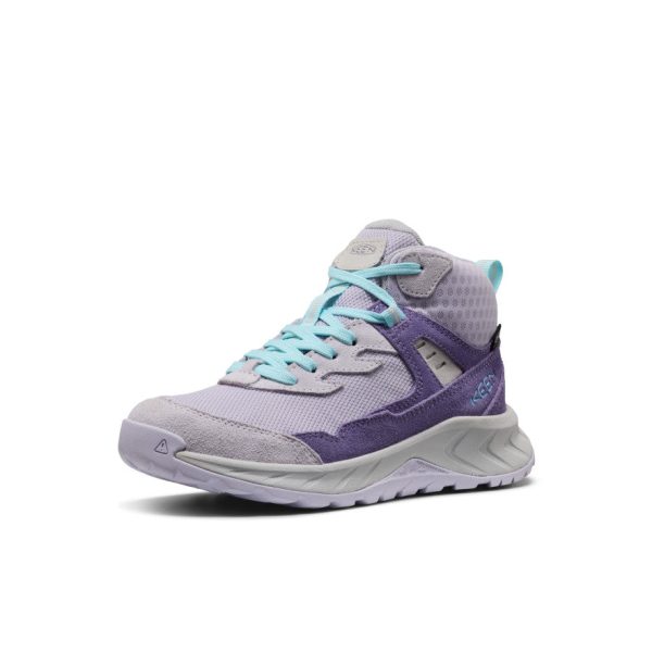 Big Kids' Hightrail Waterproof Hiking Boot | Purple Haze/Thistle