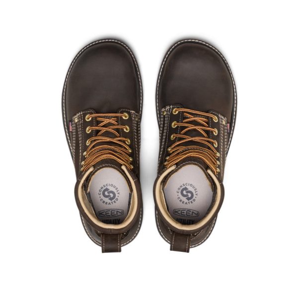 Men's Liberty 6 Waterproof 90?? Heel Boot (Carbon Toe)  |  Coffee Bean/Black