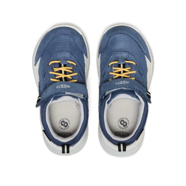 Little Kids' Hightrail Waterproof Hiking Shoe | Vintage Indigo/Alloy