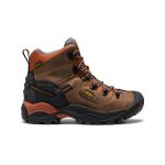 Men's Pittsburgh Energy 6 Waterproof Boot (Soft Toe) | Cascade Brown/Black