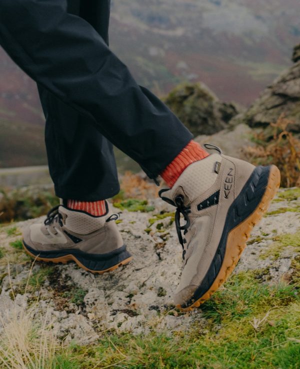 Men's Hightrail Waterproof Wide Hiking Boot | Brindle/Oak Buff